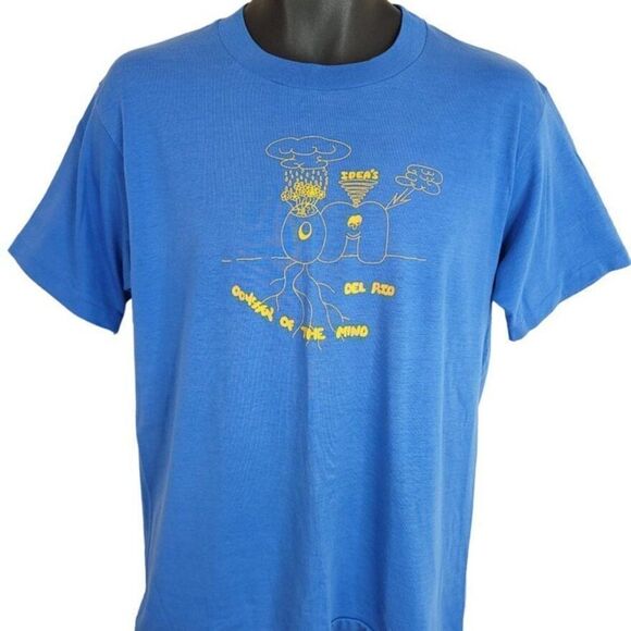 Odyssey Of The Mind T Shirt Vintage 80s Del Rio Education Made In USA Medium - Picture 1 of 6